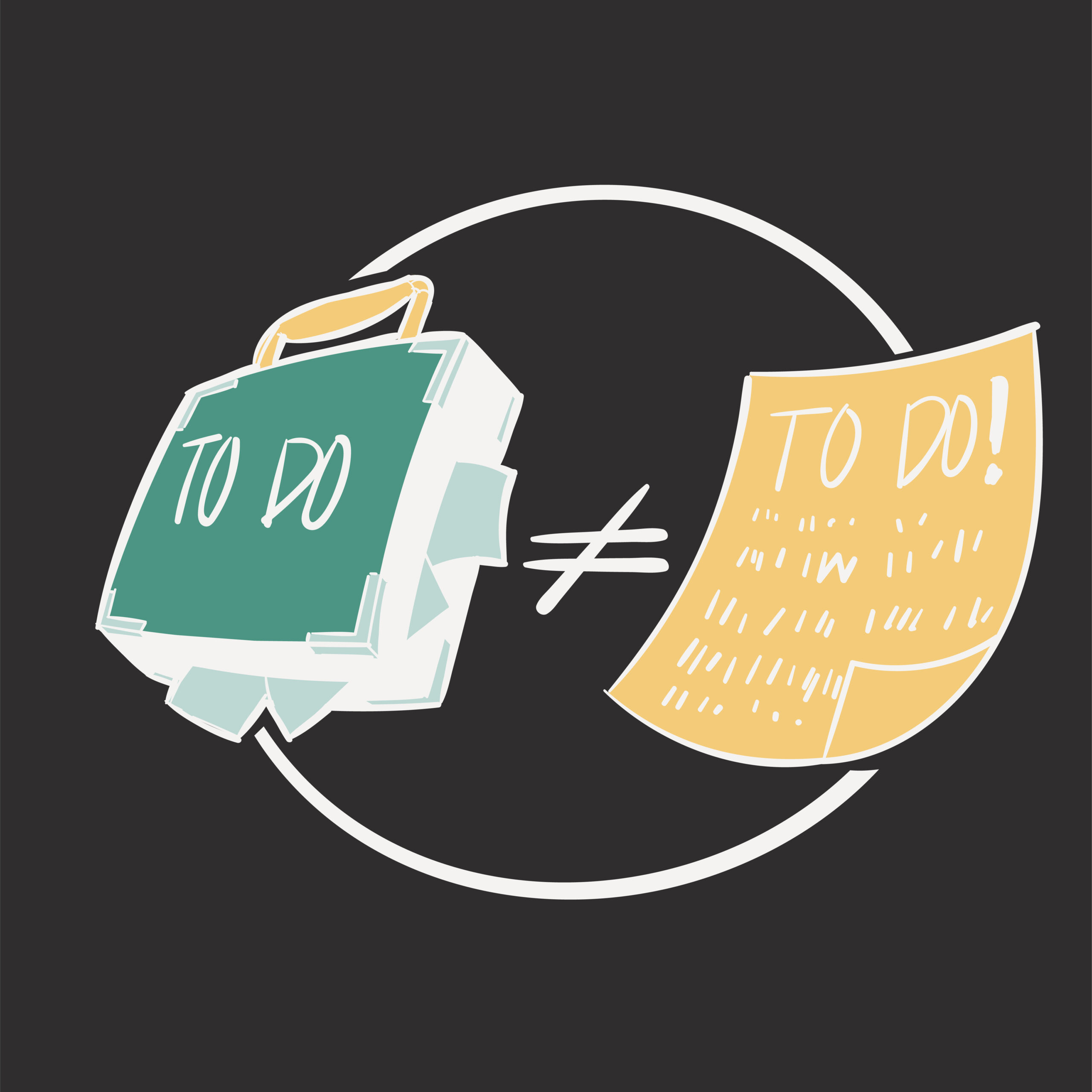 Ilustración conceptual de diferenciación entre copywriting y texto normal en comunicación digital.
