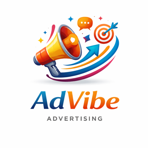 Logo con diseño profesional de identidad visual moderna para branding corporativo en empresa de marketing y publicidad.