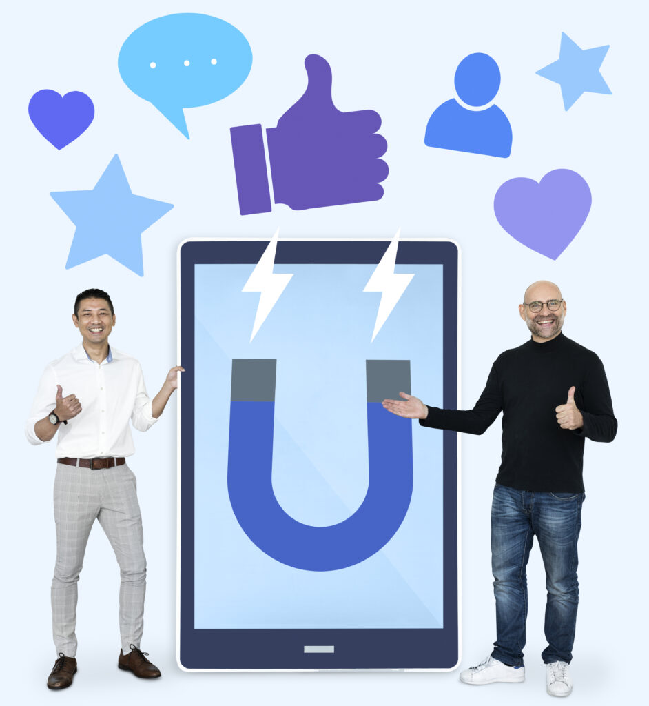 Estrategia de captación de leads con marketing digital y optimización de conversiones en redes sociales