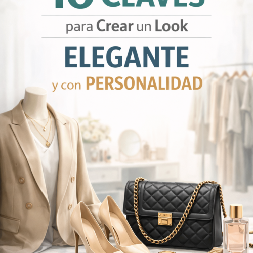 Guía de estilo elegante y sofisticado lead magnet de moda para mejorar imagen personal y vestir con confianza