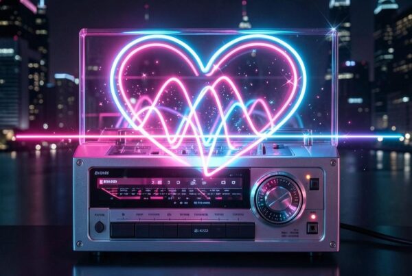 Pop beat “Right Now On Replay” cover artwork para artistas y producción musical comercial