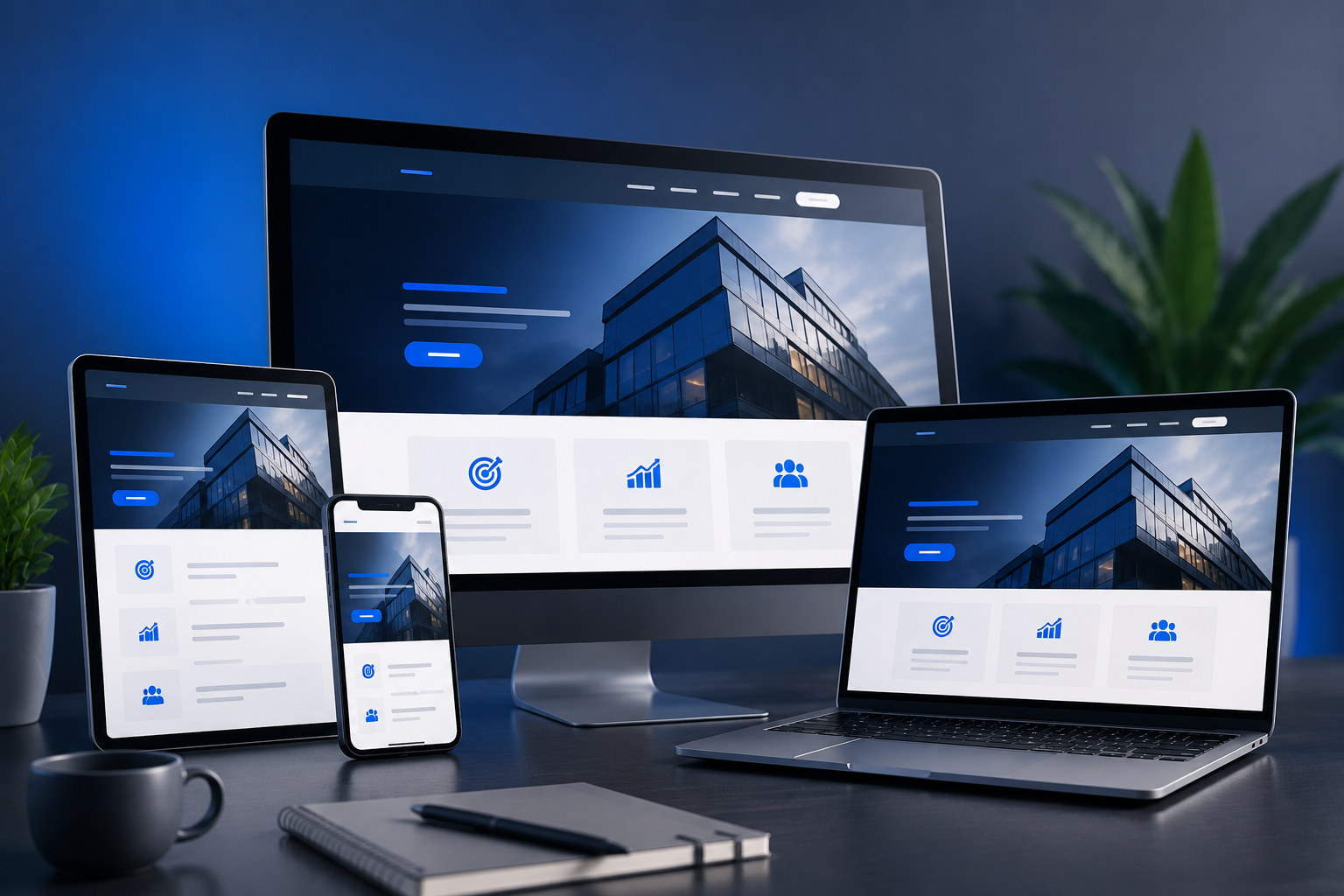 Diseño web profesional para empresas con página web responsive y optimizada para SEO