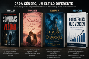 Colección de libros y eBooks profesionales terminados sobre una mesa de trabajo